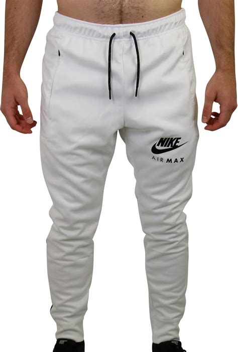 nike air weiße jogginghose mit seitenbahn|Weiße Nike Jogginghosen für Sport & Freizeit .